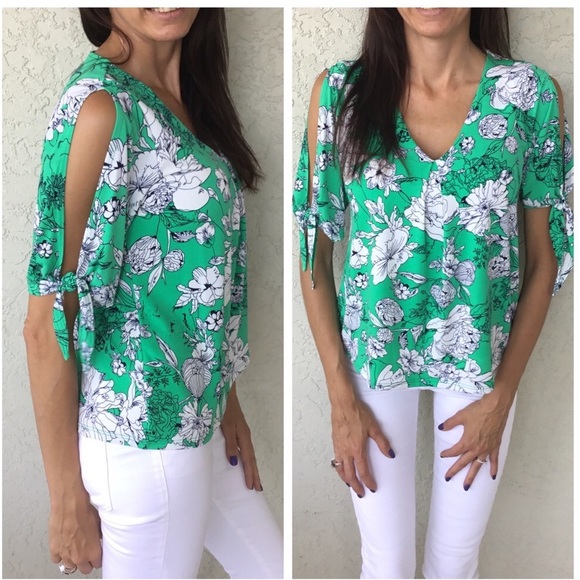 Tops - Spring Floral Top Small